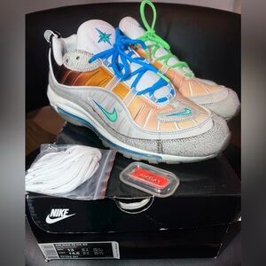 Nike Air Max 98 On Air NYC LA Mezcla Men’s Size 13 Box Great Condition!!!